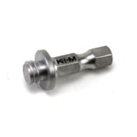 K&M 1/4 HEX DRIVE ADAPTER 5/16-18 FOR TAPERD REAMER