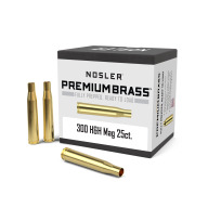 Nosler Brass 300 H&H Mag Unprimed Box of 25
