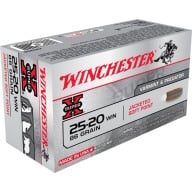 WINCHESTER AMMO 25-20 WINCHESTER SUPR-X 86gr FN-SP 50/bx 10/cs
