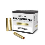 Nosler Brass 375 H&H Magnum Unprimed Box of 25