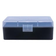 BERRY 38/357 HINGED-TOP BOX 50-RND CLEAR/BLK 50/c