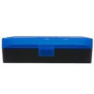BERRY 10MM/45 HINGED-TOP BOX 50-RND BLUE/BLK 50/cs