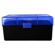 BERRY 3.25" OAL HINGE-TOP BOX 50rd BLUE/BLACK 30/cs