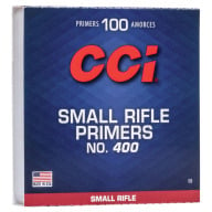CCI PRIMER 400 SMALL RIFLE 5000/CASE