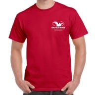 GRAF & SONS T-SHIRT RED SMALL