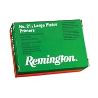 REMINGTON PRIMER 2-1/2 LARGE PISTOL 1000/BOX
