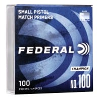 FEDERAL PRIMER SMALL PISTOL 5000/CASE