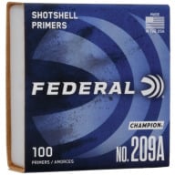 FEDERAL PRIMER 209A SHOTSHELL 5000/CASE