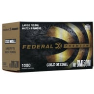 FEDERAL PRIMER LARGE PISTOL MATCH 5000/CASE