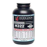 Hodgdon H322 Smokeless Powder 1 Pound