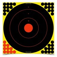BIRCHWOOD-CASEY SHOOT-NC 17.25" ROUND BULLSEYE 12/PKG 6/C