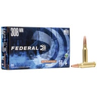 FEDERAL AMMO 308 WINCHESTER 150gr COPPER (P/S) 20/bx 10/cs