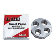 LEE QUICK CHANGE TURRET 4-HOLE FOR TURRET PRESS