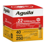 AGUILA AMMO 22 LR SP 40gr HIGH VELOCITY 250/bx 8/cs