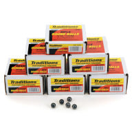 TRADITIONS 44C(.454) LEAD ROUND BALL 140GR 100/BX