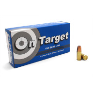 ON TARGET AMMO 9MM LUGER 124GR JHP 50/BOX