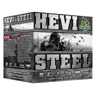 HEVI-SHOT 20ga HEVI STEEL 3" 7/8oz #3 25/bx 10/cs